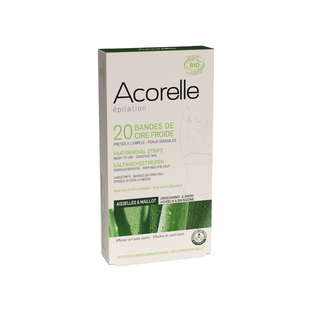 Bandes de Cire Froide Aisselles et Maillot Certifiée Bio x 20
