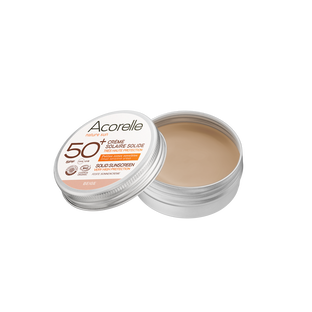 Crême Solaire Solide Beige SPF50+ Certifiée Bio