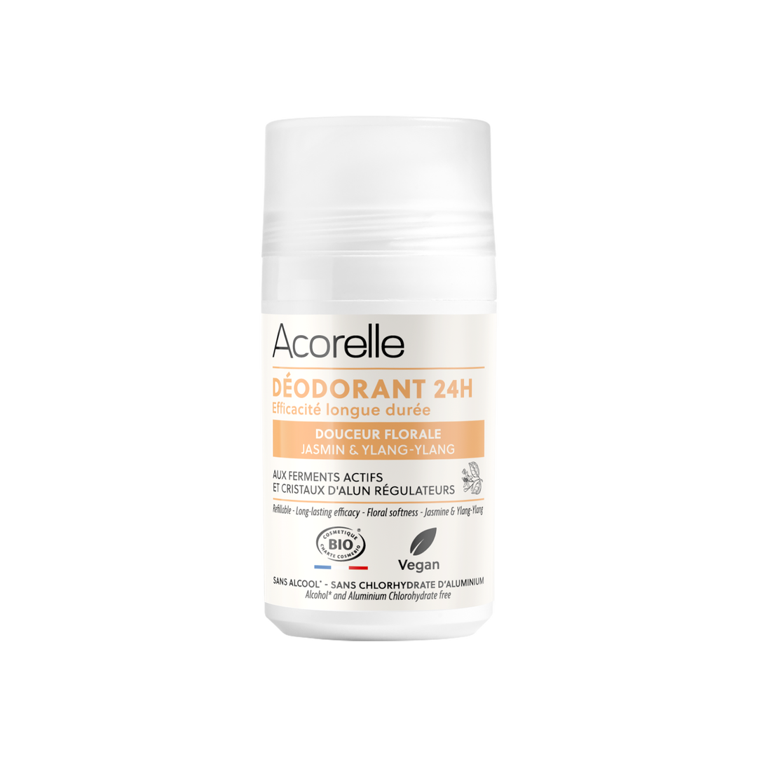 Déodorant Roll-on Douceur Florale Certifié Bio