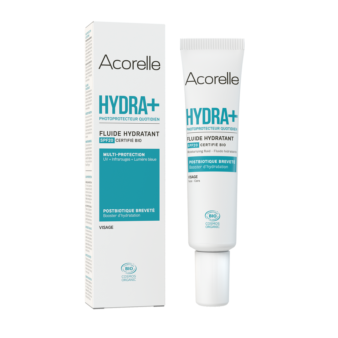 Fluide Hydratant Visage Hydra+ SPF20 Certifié Bio