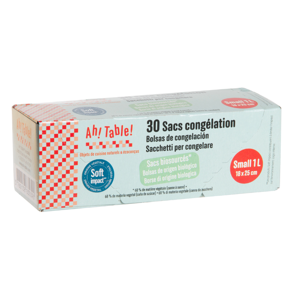 Sacs de Congélation Eco 18x25cm x 30