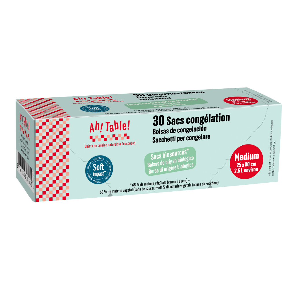Sacs de Congélation Eco 25x30cm x 30