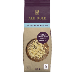 Bio Hartweizen Nudelreis