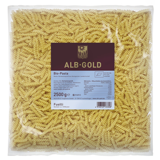 Bio Hartweizen Fusilli, Vorratsgröße 2,5 kg