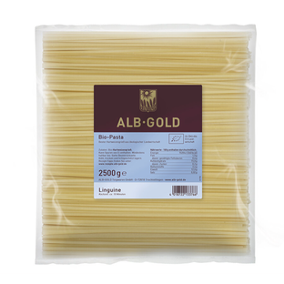 Bio Hartweizen Linguine, Vorratsgröße 2,5 kg