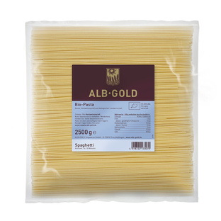 Bio Hartweizen Spaghetti, Vorratsgröße 2,5 kg