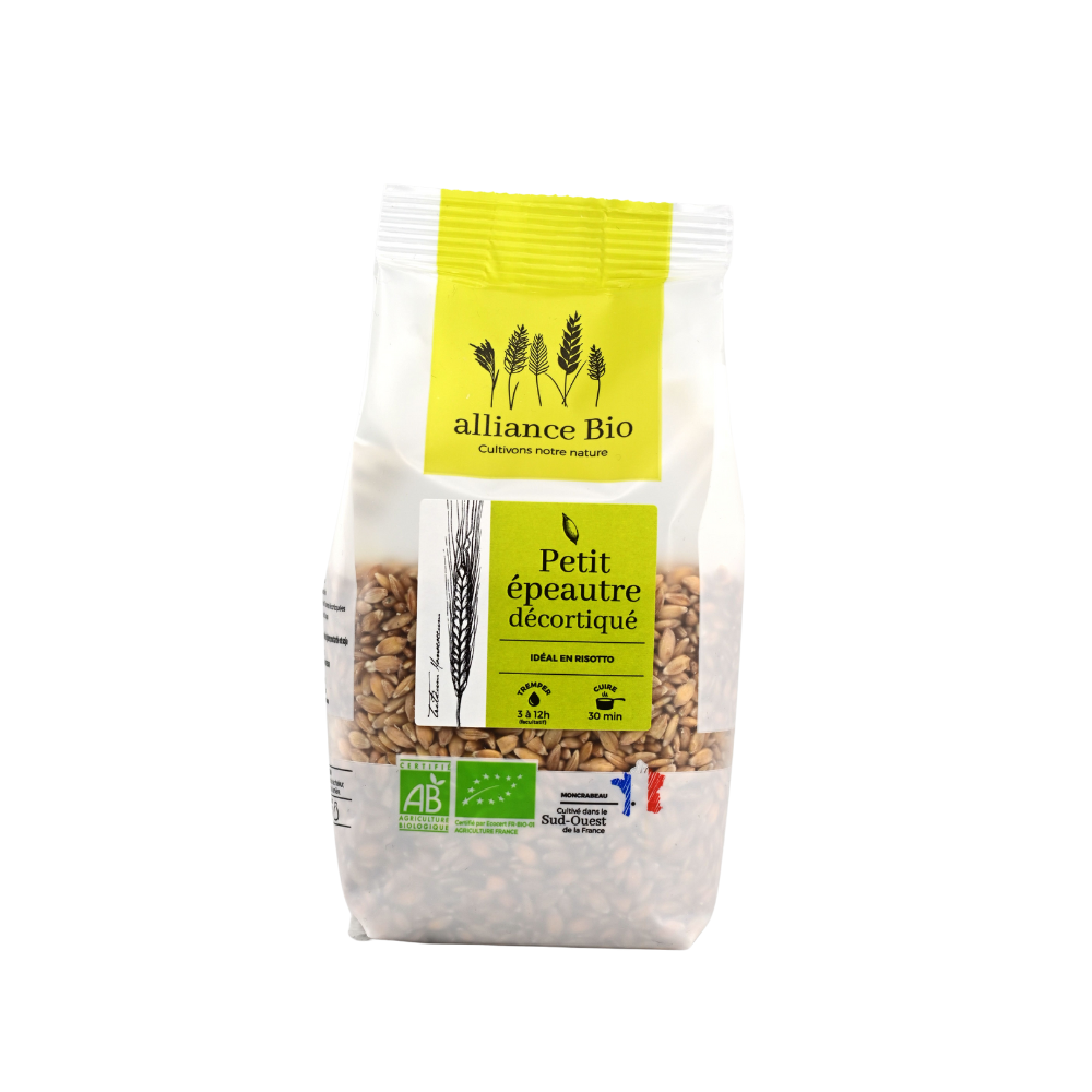 Petit Epeautre Décortiqué Origine France Bio