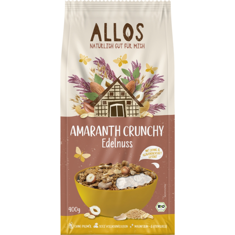 Bio Amaranth Crunchy Edelnuss