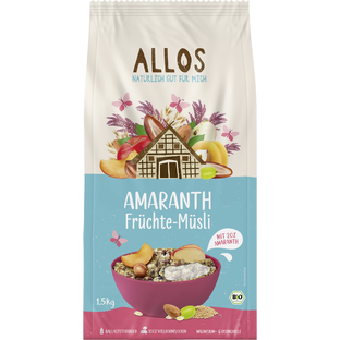 Bio Amaranth Früchte Müsli, Vorratsgröße 1,5 kg