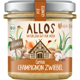 Bio Brotaufstrich Hof-Gemüse Carinas Champignon Zwiebel
