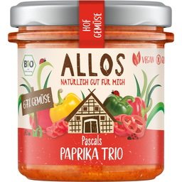 Bio Brotaufstrich Hof-Gemüse Pascals Paprika Trio