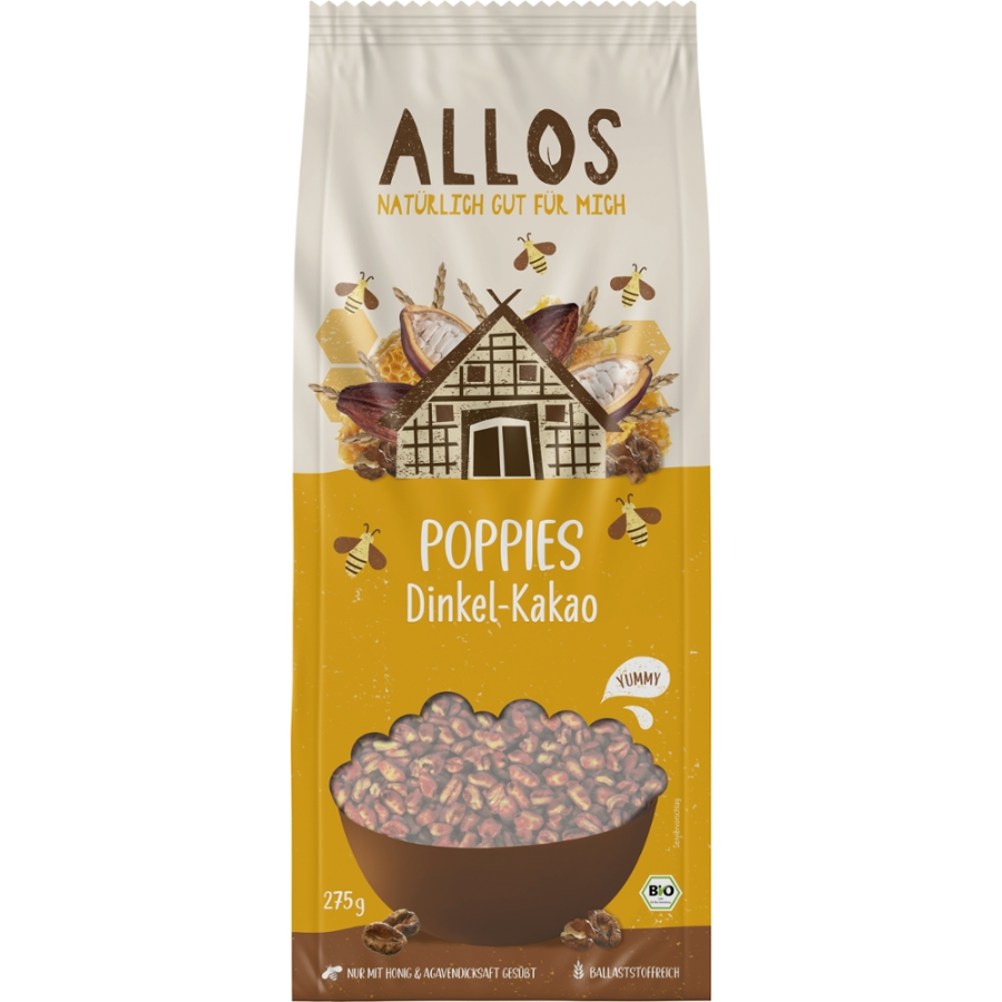 Bio Dinkel-Kakao-Poppies