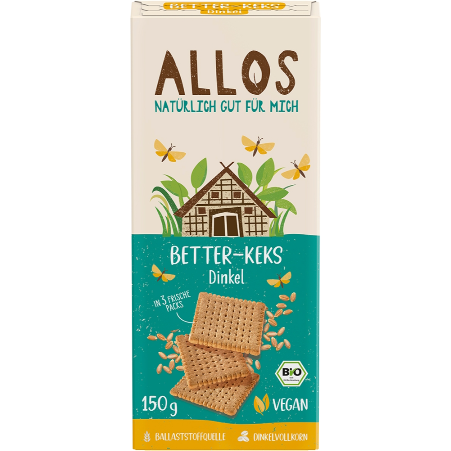 Bio Dinkelkekse vegan