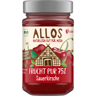 Bio Frucht Pur 75% Aufstrich Sauerkirsche