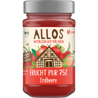 Bio Frucht Pur 75% Erdbeere