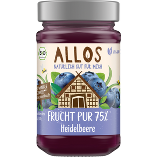 Bio Frucht Pur 75% Heidelbeere