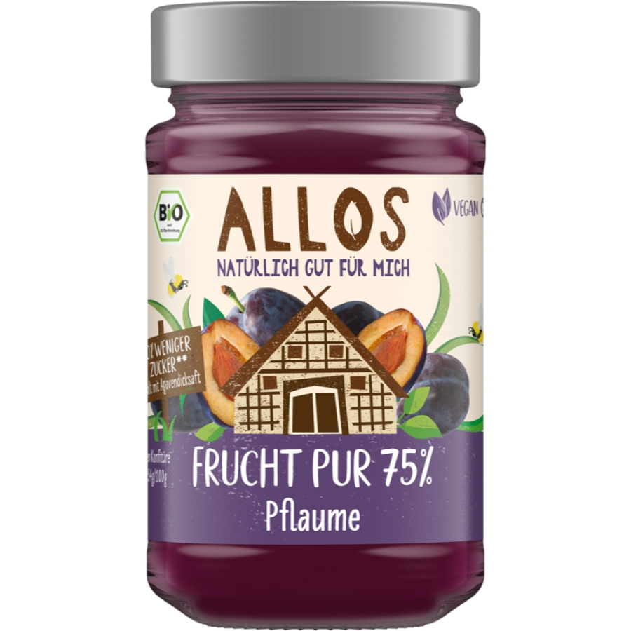 Bio Frucht Pur 75% Pflaume