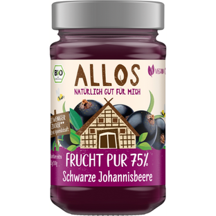 Bio Frucht Pur 75% Schwarze Johannisbeere