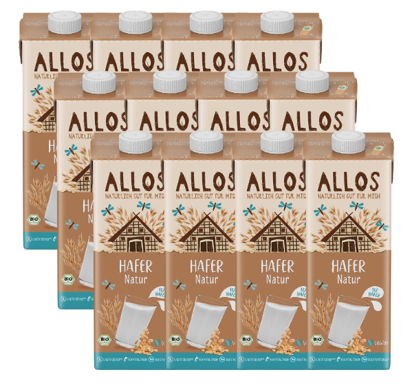Bio Haferdrink Natur, Karton 12 Stk.