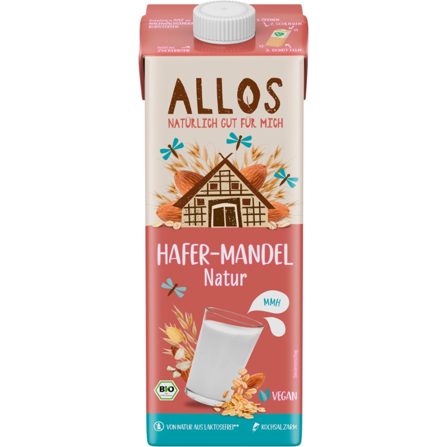 Bio Hafer-Mandeldrink