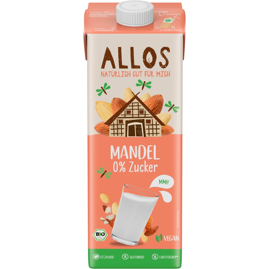 Bio Mandeldrink zuckerfrei