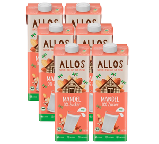 Bio Mandeldrink zuckerfrei, Karton 6 Stk.