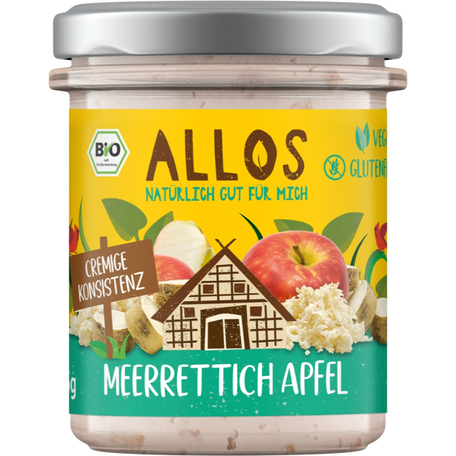 Bio Streichgenuss Meerrettich Apfel