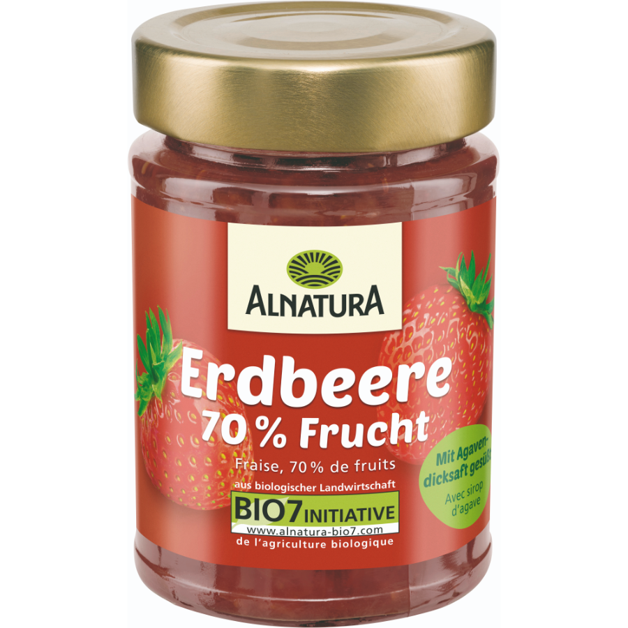 Bio Aufstrich 70% Erdbeere