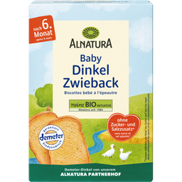 Bio Baby-Dinkelzwieback, demeter, ab 6. Monat