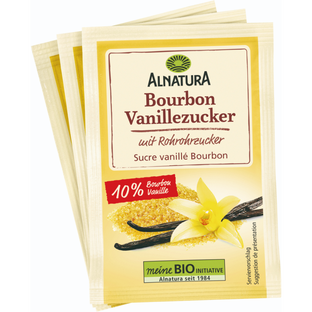 Bio Bourbon Vanillezucker, 3 Stück