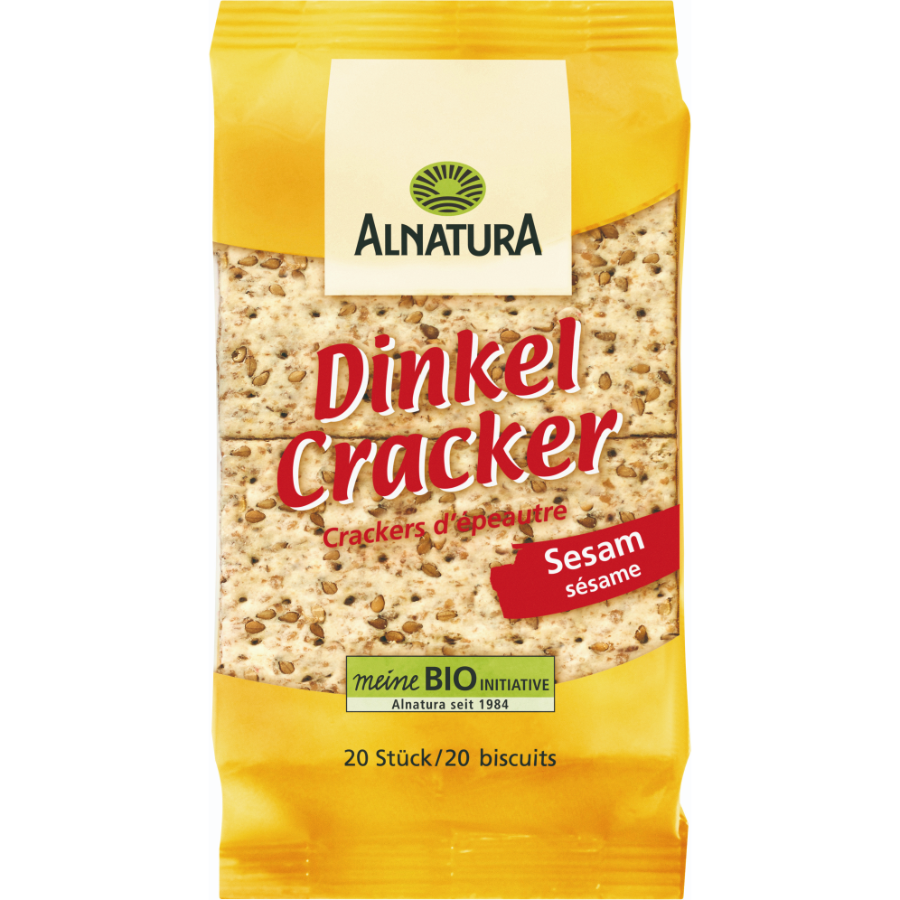 Bio Dinkelcracker Sesam