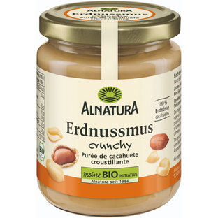 Bio Erdnussmus crunchy