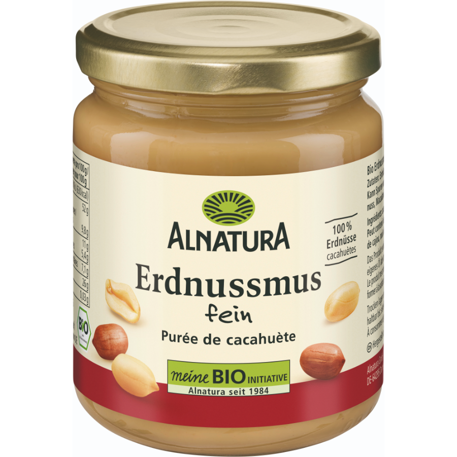 Bio Erdnussmus fein