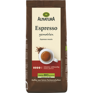 Bio Espresso, gemahlen