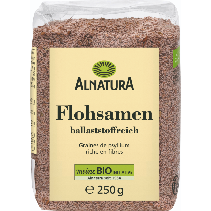 Bio Flohsamen ganz