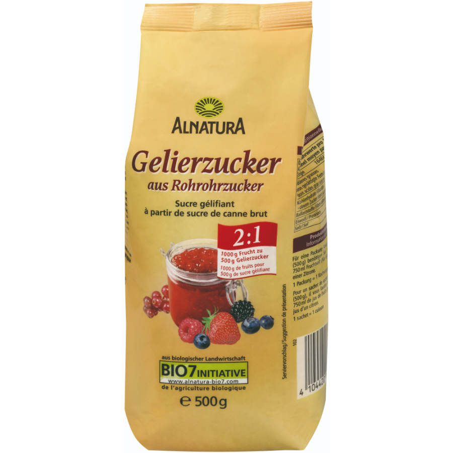 Bio Gelierzucker 2:1
