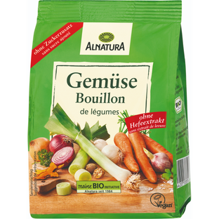 Bio Gemüsebouillon ohne Hefeextrakt