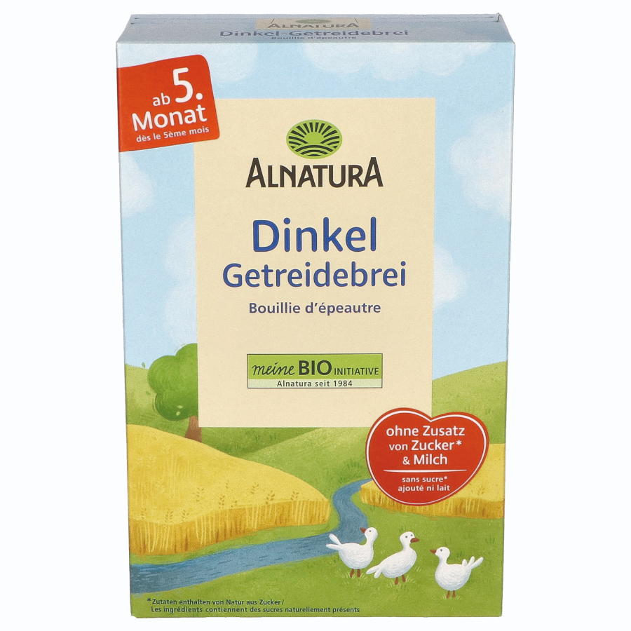 Bio Getreidebrei Dinkel