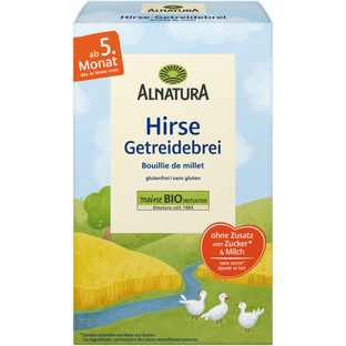 Bio Getreidebrei Hirse, glutenfrei