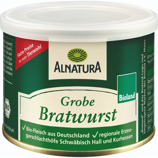 Bio Grobe Bratwurst