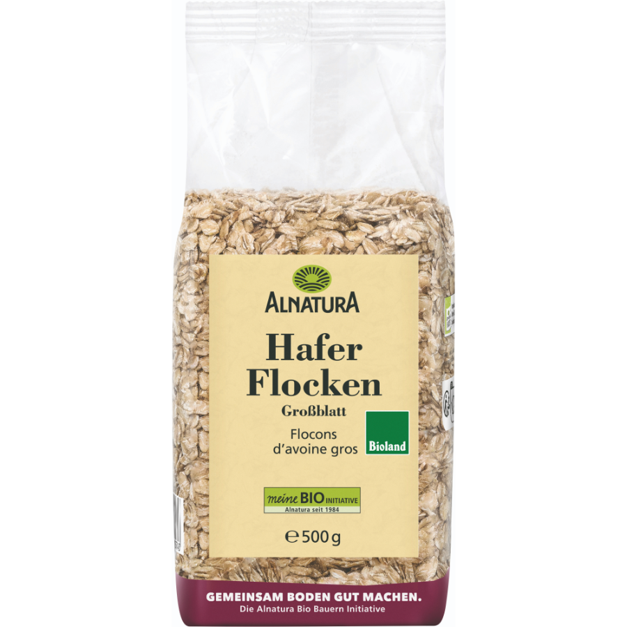 Bio Haferflocken Großblatt