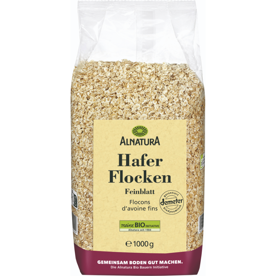 Bio Haferflocken Kleinblatt, demeter