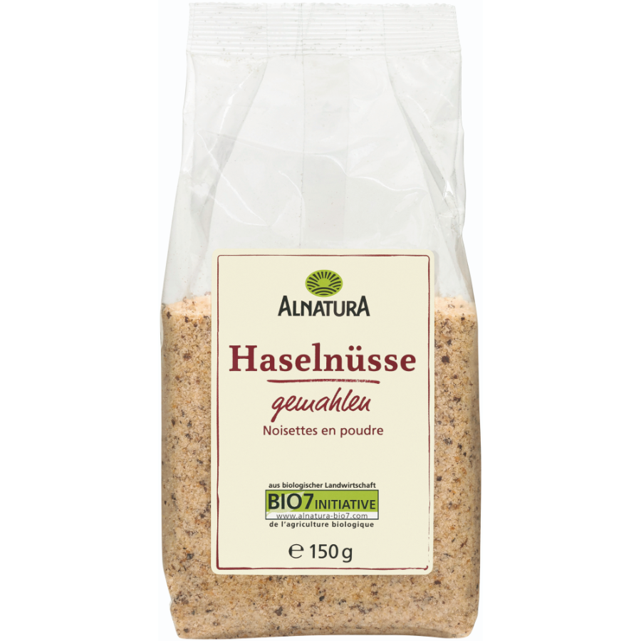 Bio Haselnüsse gemahlen