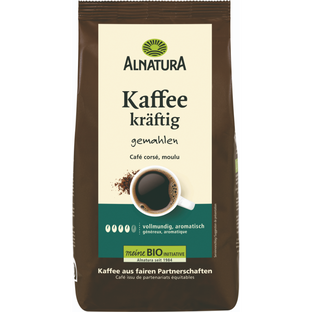 Bio Kaffee, gemahlen