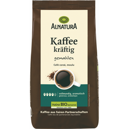 Bio Kaffee, gemahlen