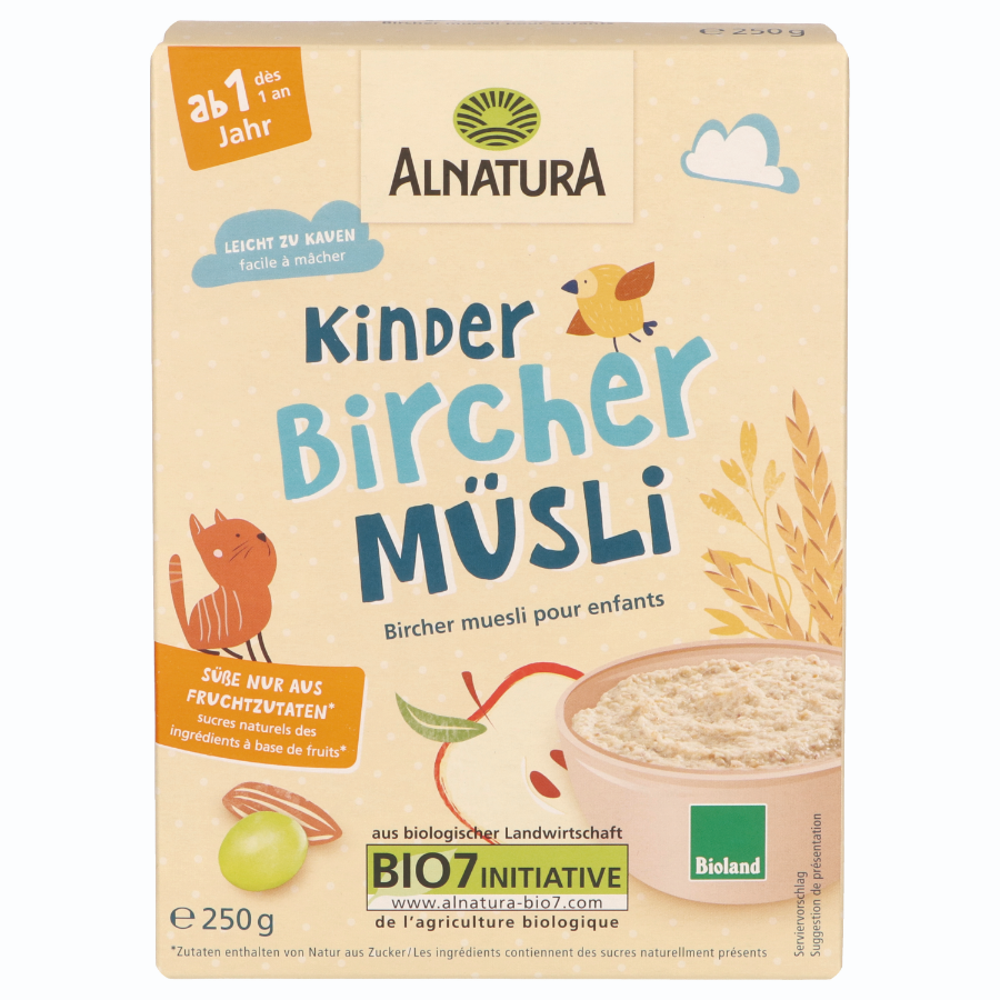 Bio Kinder-Birchermüsli