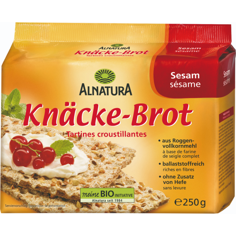 Bio Knäckebrot Sesam