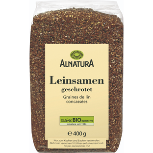 Bio Leinsamen geschrotet