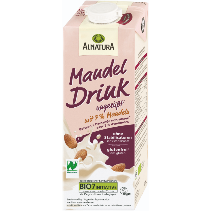 Bio Mandeldrink ungesüßt
