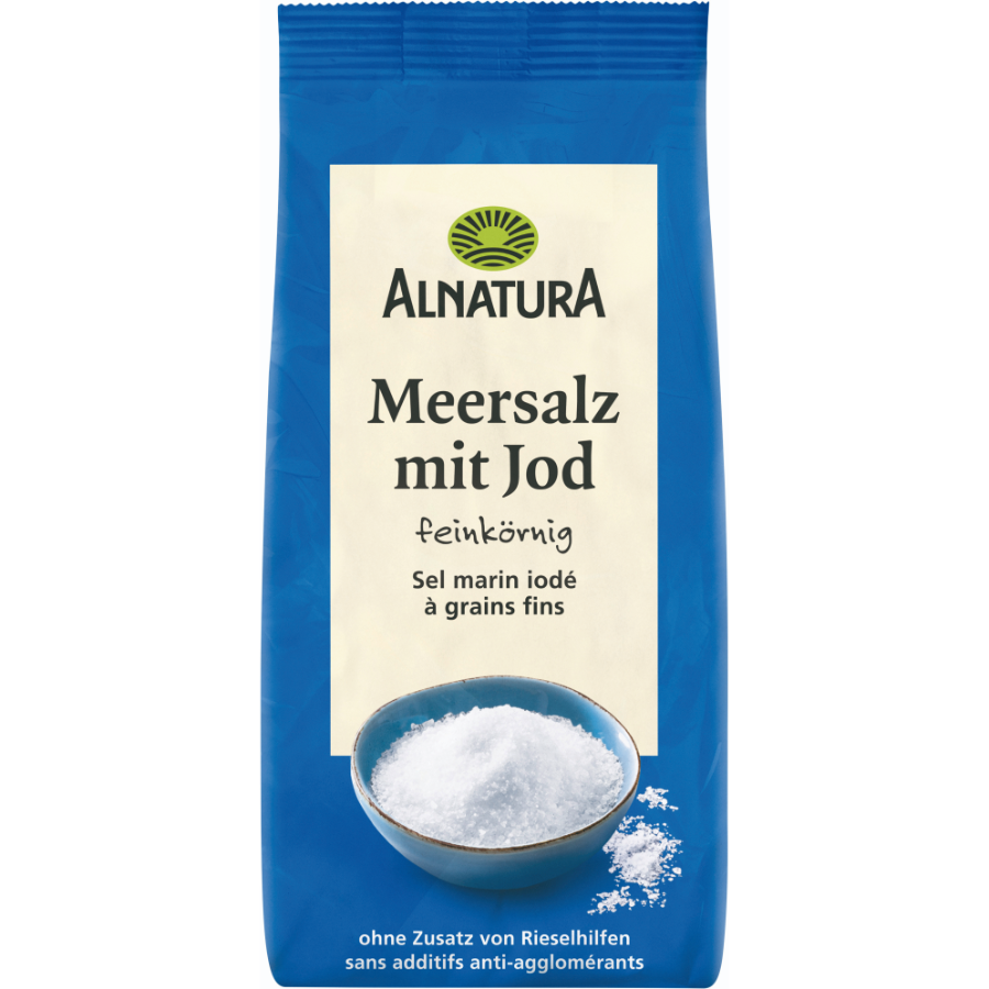 Bio Meersalz mit Jod